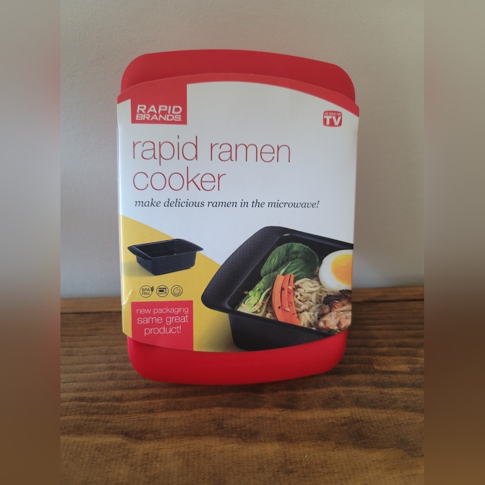 Rapid Ramen Cooker, Red